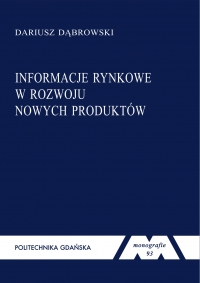 Szczegóły książki Informacje rynkowe w rozwoju nowych produktów