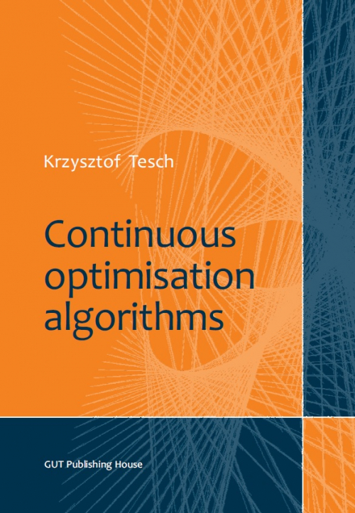 Szczegóły książki Continuous optimisation algorithms